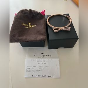 Kate Spade Shimmer Bangle Rose Gold